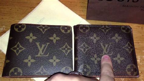 portafoglio louis vuitton real vs replica